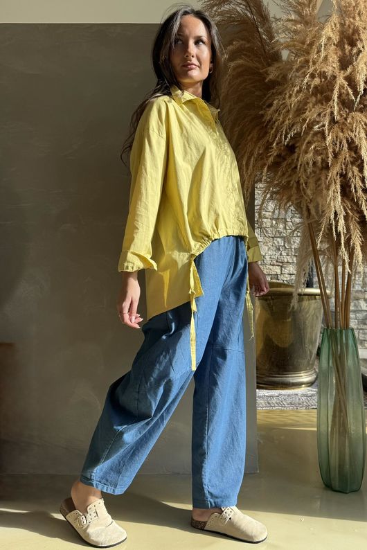 Paloma French Tuck Shirt Soft Ochre